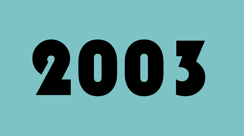 rok 2003