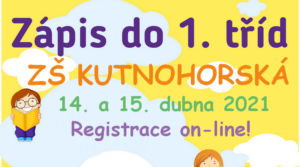 zápis do ZŠ - ilustrační