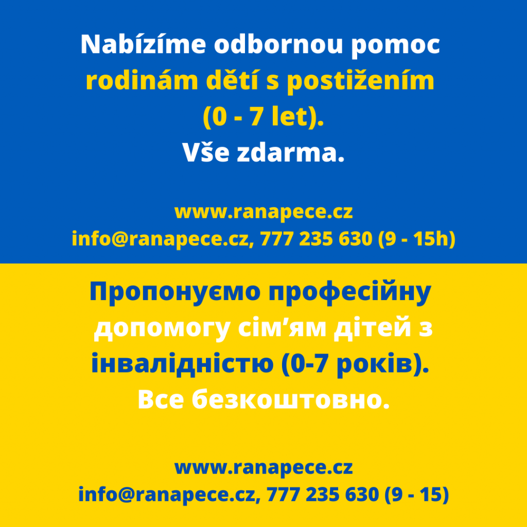 Plakát pomoc UA rodinám