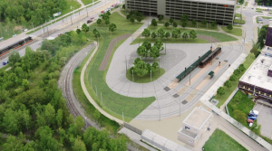 Ilustrační fotka - nová tramvajová smyčka Depo Hostivař