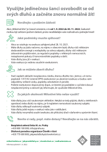 Informace ke kampani Milostivé léto II