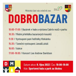 Program akce Dobrobazar 2022