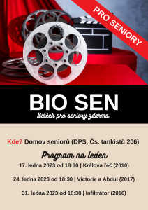 Plakát BIO sen na leden 2023