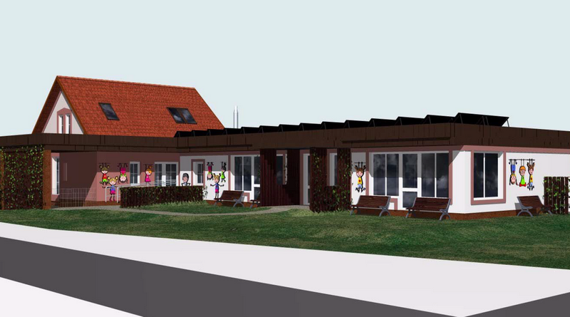 ilustrační obrázek k rekonstrukci objektu Ke Školce 75 - 3 dětské skupiny
