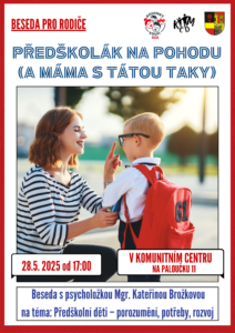 Plakátek na besedu