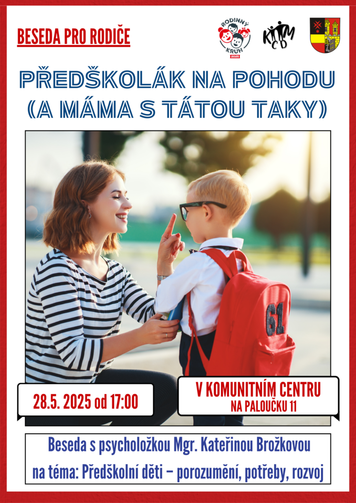 Plakátek na besedu