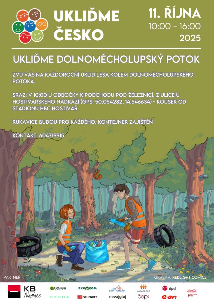 Plakátek na Ukliďme Česko