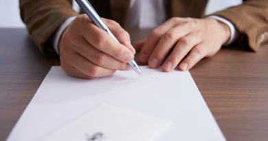 Symbolický obrázek psaný dopis