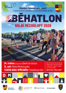 Plakátek na běhatlon - nový logo
